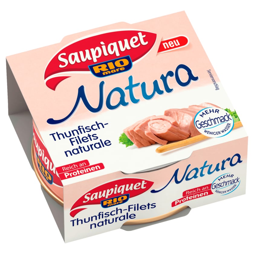 Saupiquet Thunfisch-Filets naturale 112g